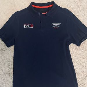 Hackett Aston Martin polo L Navy blue